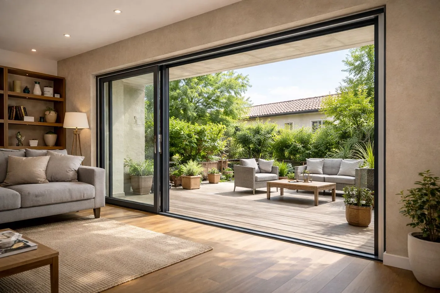 Installation fenêtres et baies vitrées coulissantes Vernier